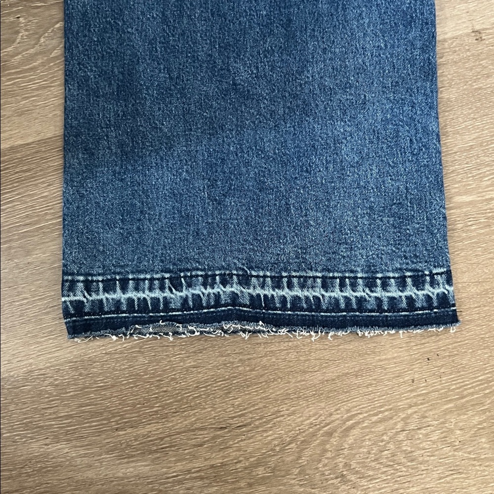 On 34th Wide-Leg Blue Jeans - Picture 4 of 5